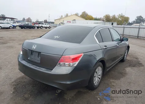 2010 Honda Accord 2.4 Lx from USA, damaged, VIN 1HGCP2F3XAA053386